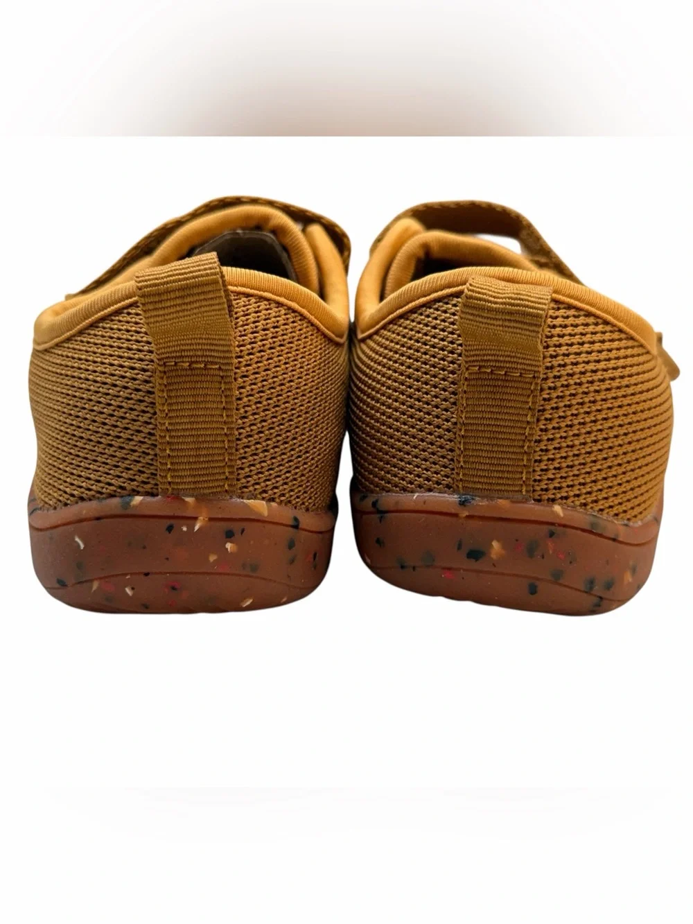 WHITIN W8K6 Kids Barefoot Wide Toe Box Shoes Brown Multi EU 31 NWOT